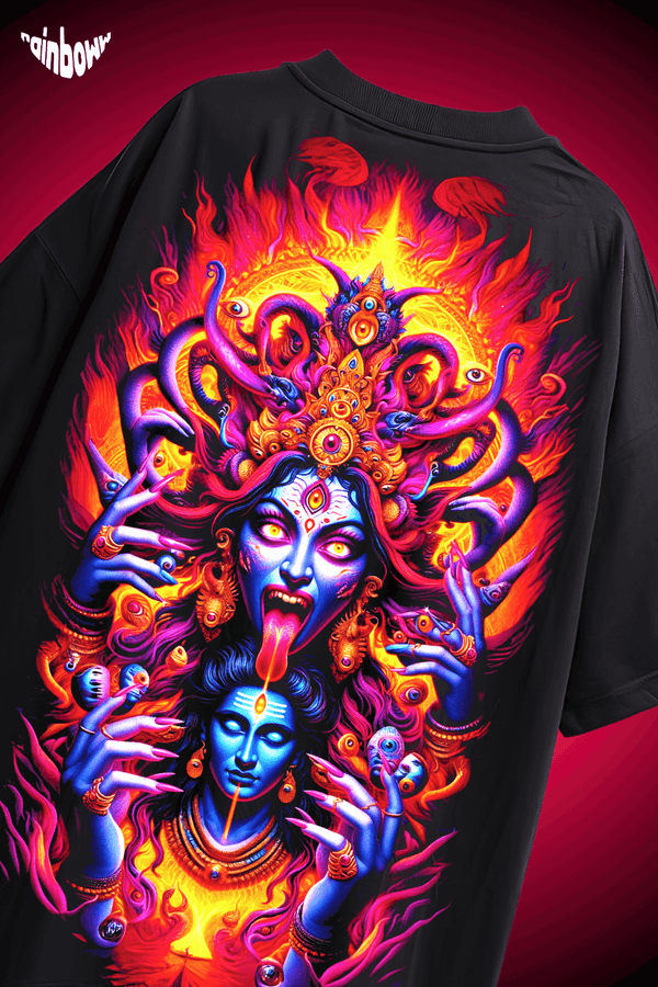 Divine Inferno Kali Oversized T-Shirt