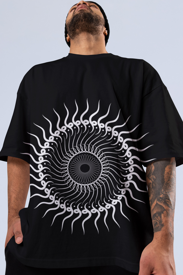 Rainboww's Hypnotic Oversized T-Shirt