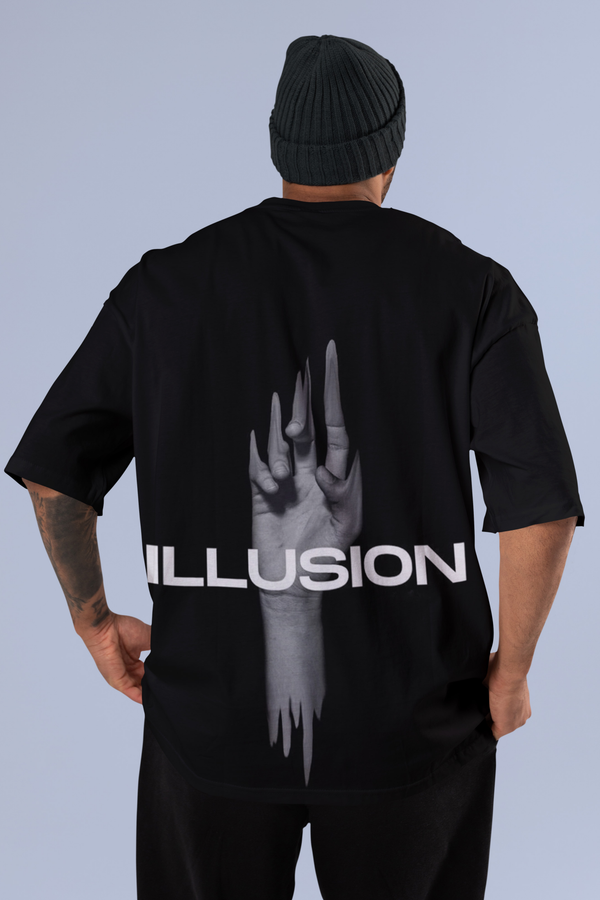 Rainboww's Illusion Oversized T-Shirt