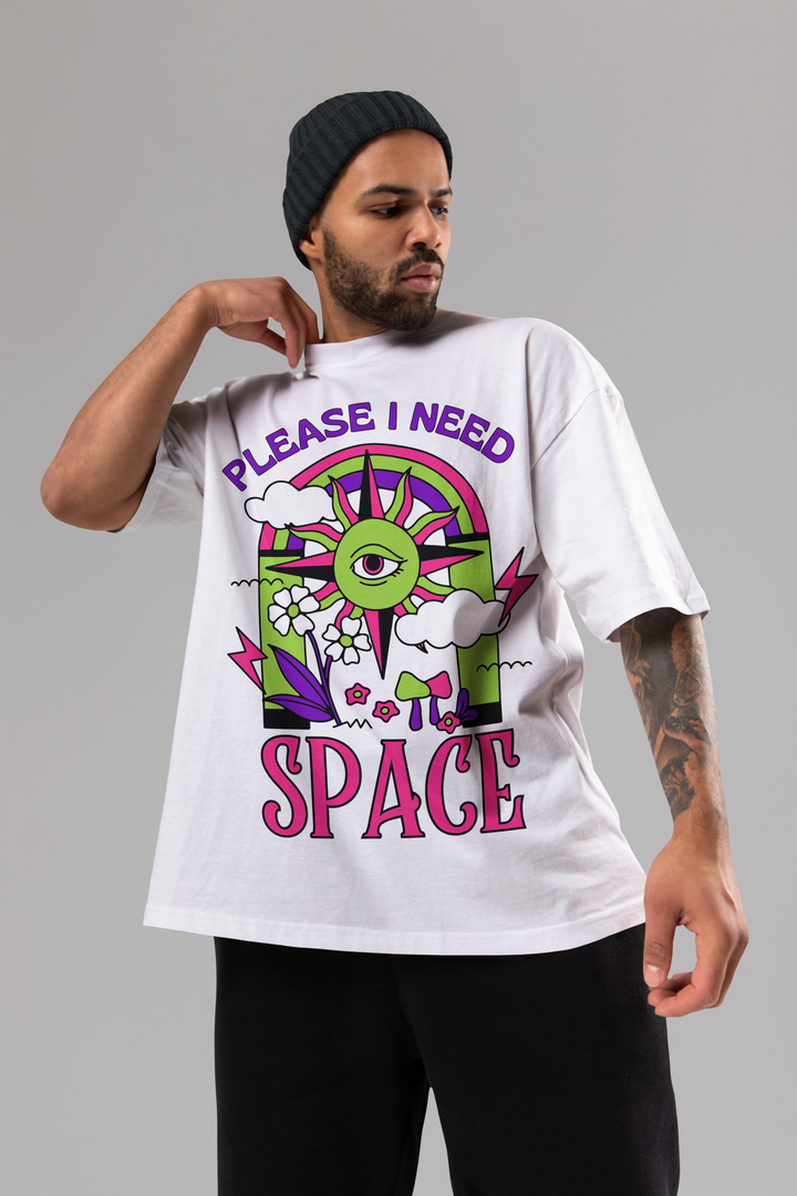 Rainboww's Space Oversized T-Shirt - Rainboww