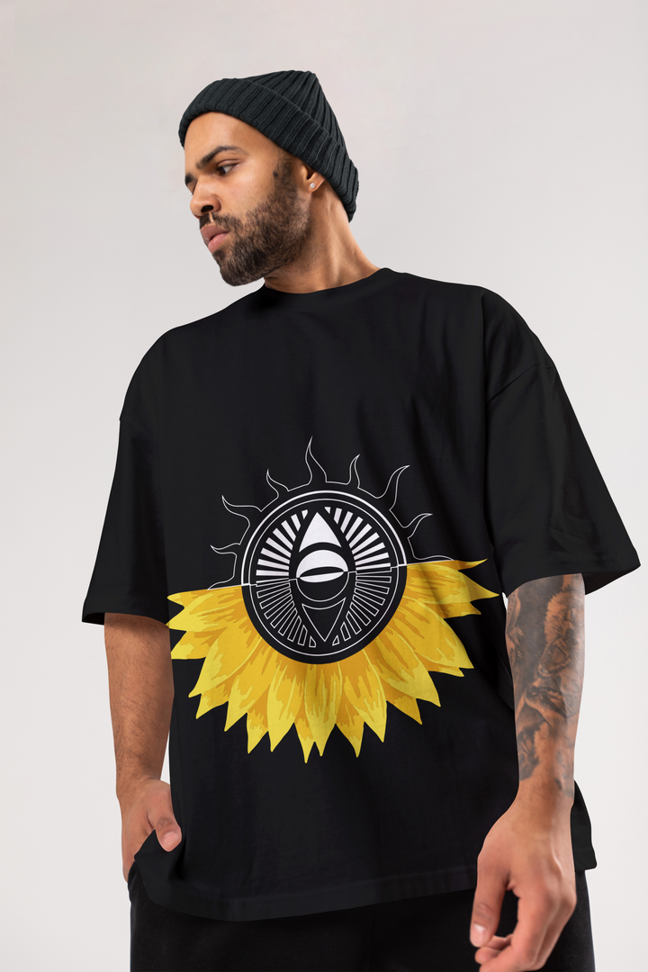 Rainboww's Sun Eye Oversized T-Shirt - Rainboww