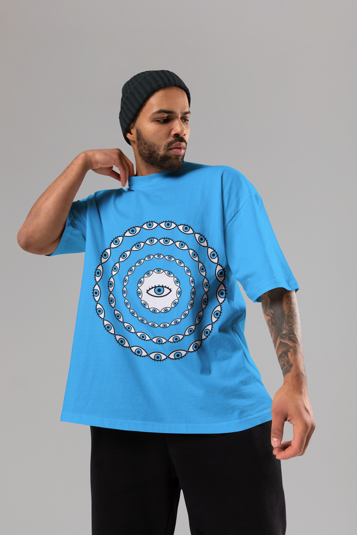 Rainboww's Evil Eye Oversized T-Shirt Rainboww