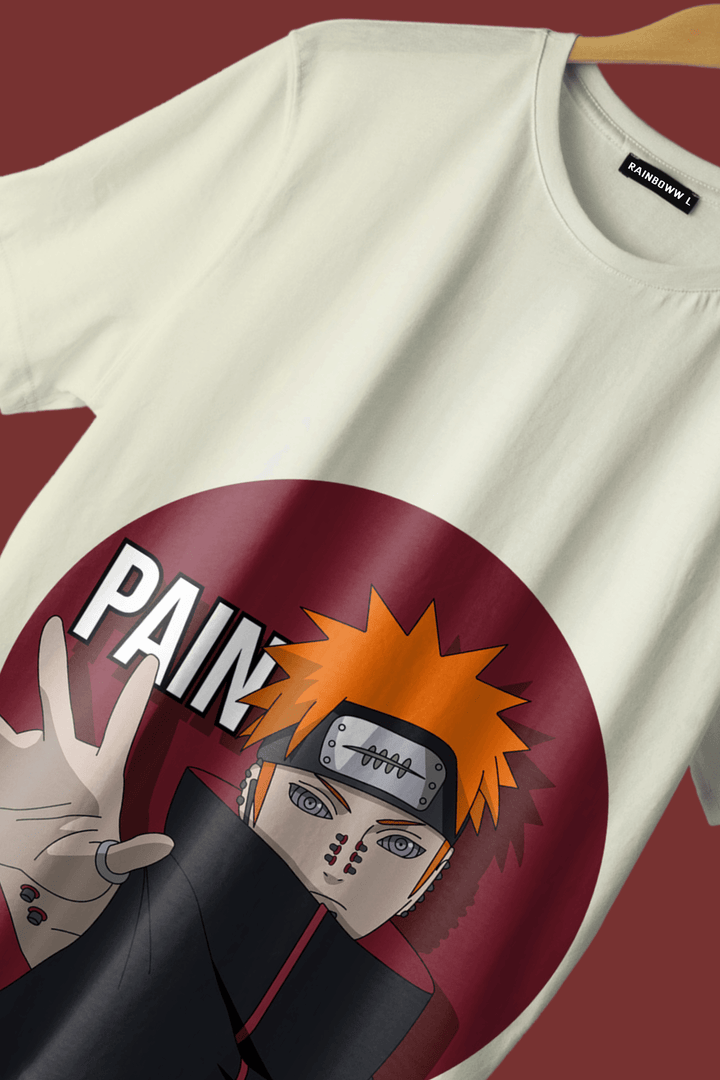 Rainboww's Pain Naruto Oversized T-Shirt - Rainboww