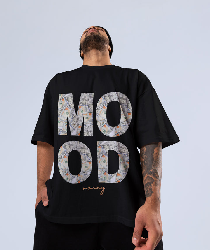 Rainboww Dollars Money Mood Oversized T-Shirt - Rainboww