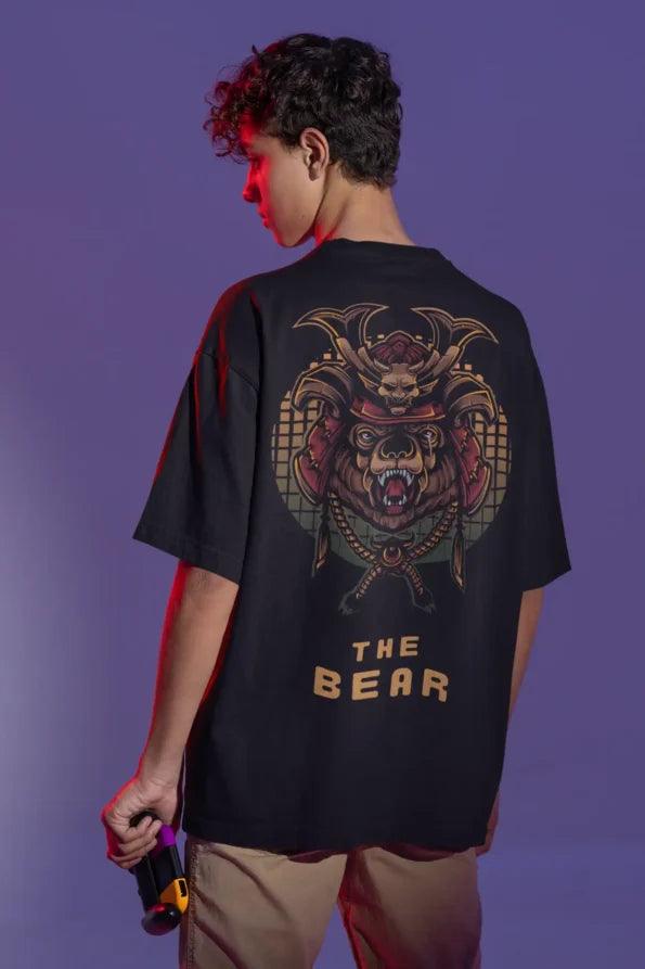 The Bear Unisex Oversized T-Shirt - Rainboww