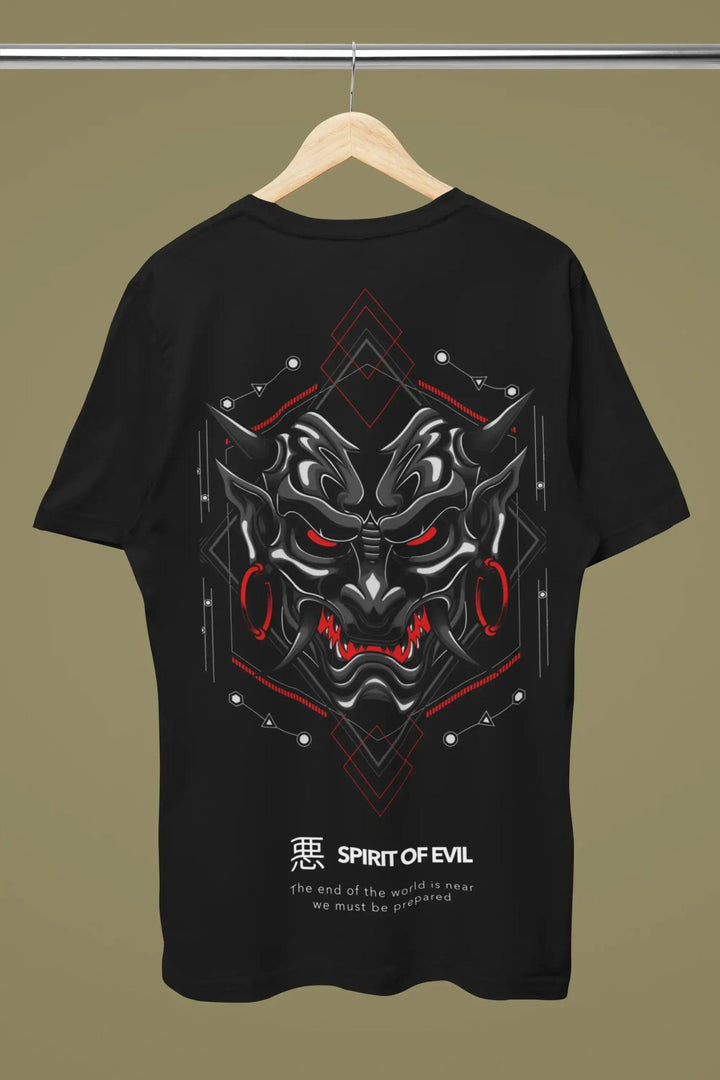 Spirit of Evil Oversized T-Shirt - Rainboww